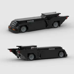 310pcs Bat Shape Trendy Car Moc Building Block Model Set, Stem Kids Creative Toy, Adult DIY Assembly Kit, Perfect Gift for Birthday Halloween Christmas Graduation