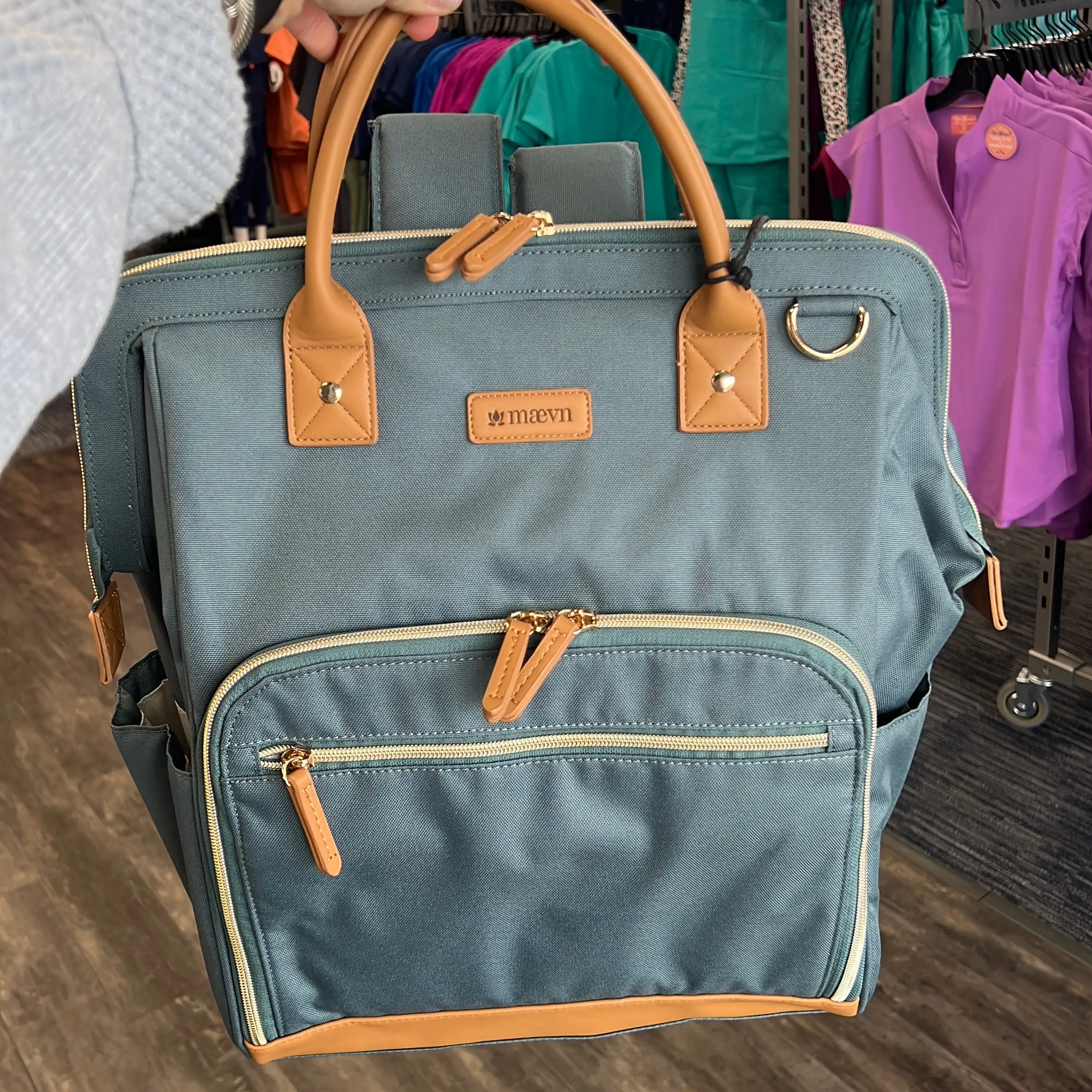 Sage Green ReadyGo Clinical Bag Canvas