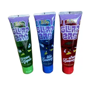 Slurpers Squeeze Candy - Sweet Snack for Candy Lovers Candies Strawberry Tube