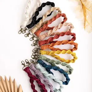 Twisted Macrame Wristlet