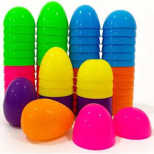 30Pcs Colorful Easter Eggs 2.76'' | Bright Fillable Plastic Eggs for Easter Egg Hunt, Party Favors, Classroom Rewards & Spring Baskets