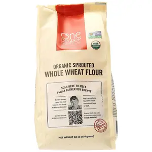 One Degree Organic Foods Organic Sprouted Whole Wheat Flour 32 oz