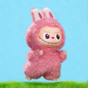 (DAREN1001)POP MART THE MONSTERS Pin for Love Series-Vinyl Plush Pendant Blind Box (A-M)&(N-Z)