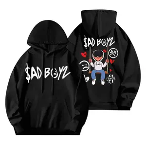 Junior H Sad Boyz Mania Tour Hoodie & Sweatshirt & T-shirt, Unisex Streetwear Graphic Sweatshirt for Latin Trap Urban Fans