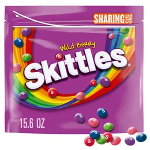 SKITTLES Wild Berry Chewy Candy, Sharing Size, 15.6 oz Bag