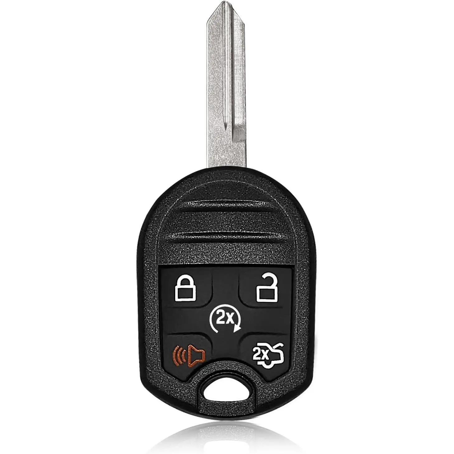 315MHz Frequency Car Fob Remote Control Replacement with Button Battery - 5-Button for 2014-2017 Ford Edge,Escape,Mustang,Taurus,Lincoln MKS,Navigator,Mazda Tribute (CWTWB1U793) - Ideal for Car Owners of Compatible Vehicles