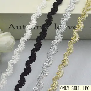 5meters/196.85in New Fashion Lingerie Lace Trim, Elegant Headwear Accessories, Floral Edge Ear Jewelry, Clothing Embellishment Supplies