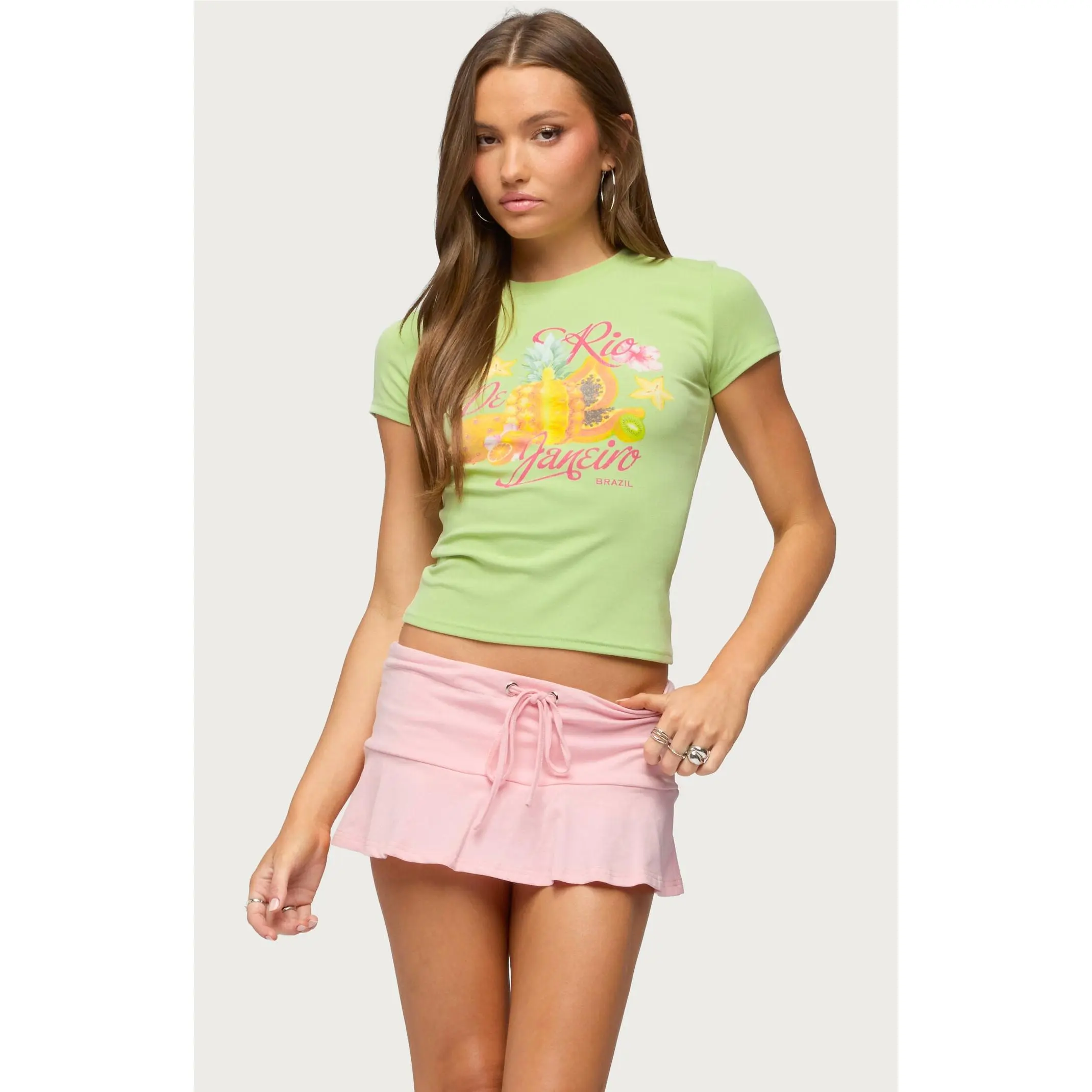 Edikted Women's Rio De Janeiro T-Shirt