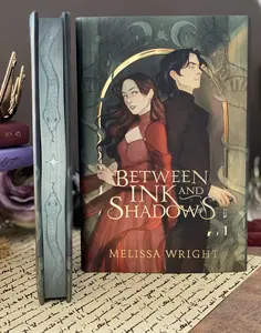 Deluxe Limited Edition Hardcover Between Ink and Shadows by Melissa Wright