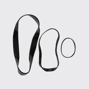 No-Snag Elastic 100pc (Black)