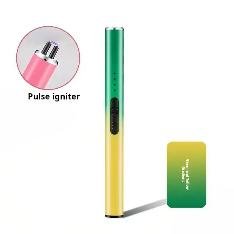 Rechargeable Dual Arc Pulse Lighter Accessories Set - Cordless Windproof Home Supply with Battery Level Indicator, USB Port, Lightweight Portable Design - Mom, Women Gift Idea for Special Occasions - Ideal for Camping Use