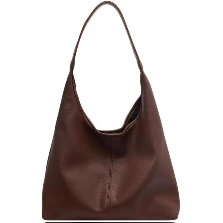 Slouchy Tote Bag for Women, 2-Piece Soft PU Leather Hobo Purse Set, Chic Commuter Shoulder Handbag for Everyday Work, Chic Bag, Aesthetic Shoulder Bag Trendy Tote Bag Durable shoulder bags crossbody bag shoulder bag crossbody bags for women