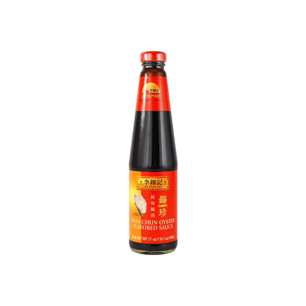 Lee Kum Kee Premium Oyster Sauce 480g - Authentic Hong Kong Flavor, Rich Umami, Cooking Essential