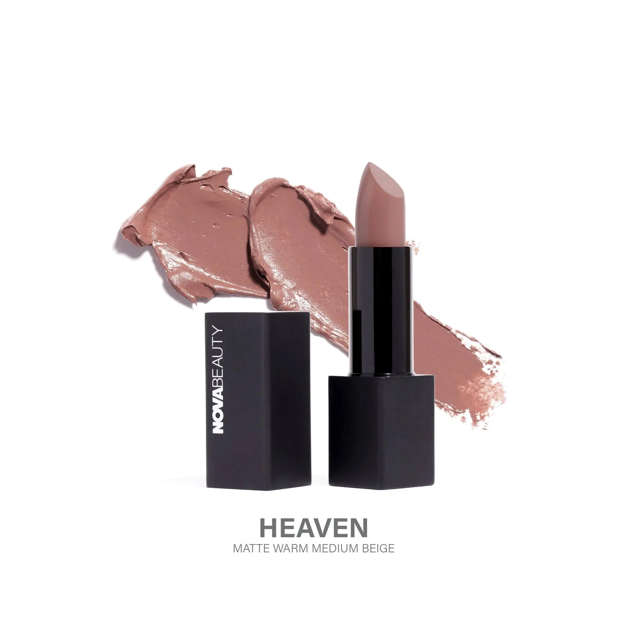 NOVABEAUTY Perfect Pout Moisturizing Matte Lipstick - Heaven