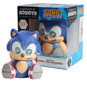 Handmade By Robots Vinyl - Sonic The Hedgehog Metallic 300 - Collector Edition