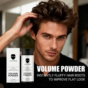 JAYSUING Hair Styling Powder 40g, Natural Ingredients, Long-Lasting Hold, Volumizing and Oil Control, Portable Hair Care