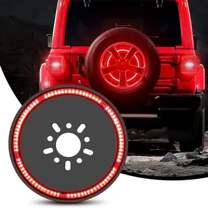 Nilight Spare Tire Brake Light For 2018 2019 2020 2021 Jeep Wrangler JK JKU JL JLU