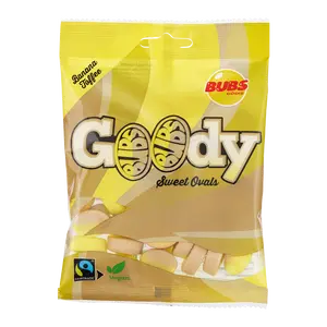 BUBS Goody Banana Toffee Ovals 90g