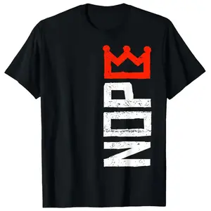 No Kings Protest Sign Vertical T-Shirt streetwear dtf printing Unisex Fit Soft Fabric