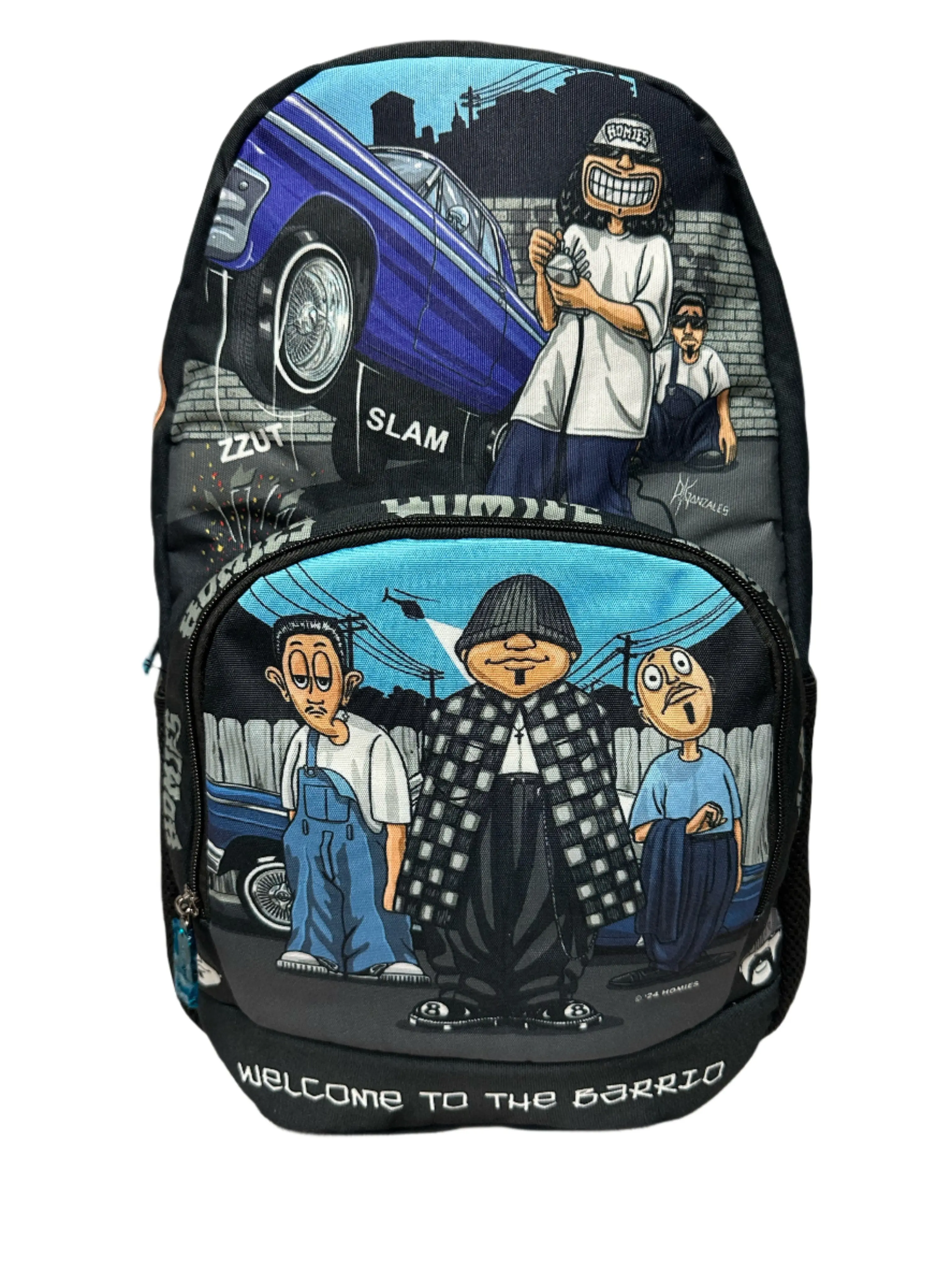 HM™- Backpack HOMIE LOWRIDERS- 600D