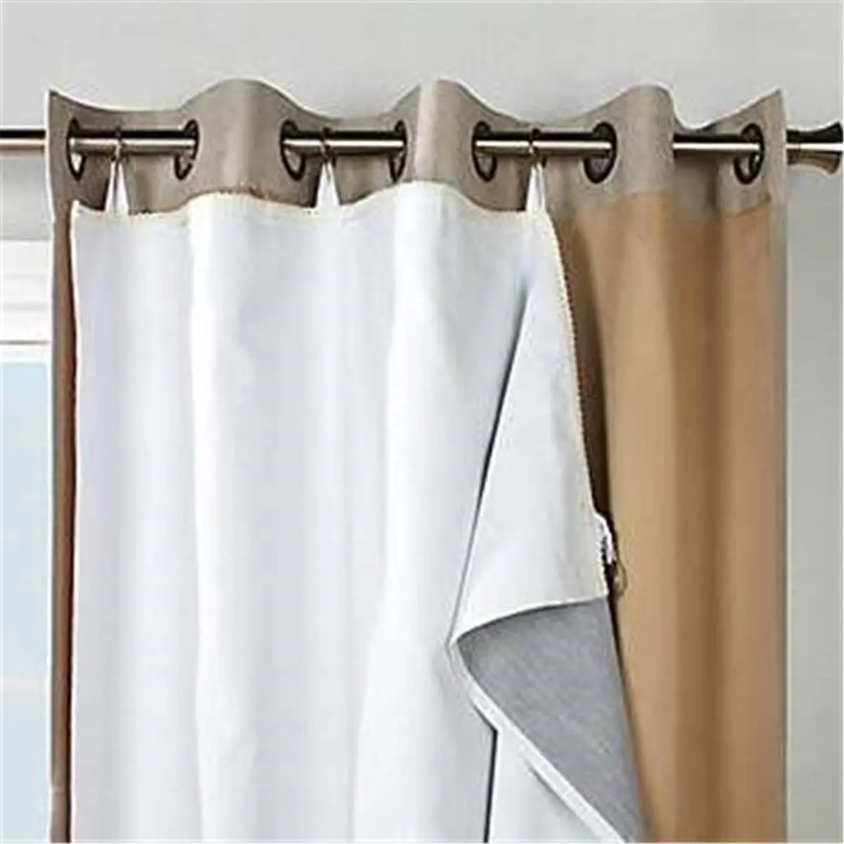 212 MAIN 88 in. Thermalogic Ultimate Multi-Purpose Hotel-Quality Blackout Curtain Liner, Blackout Effect, Versatile Household Textile Accessory, Darkening Curtains, Lined Curtains