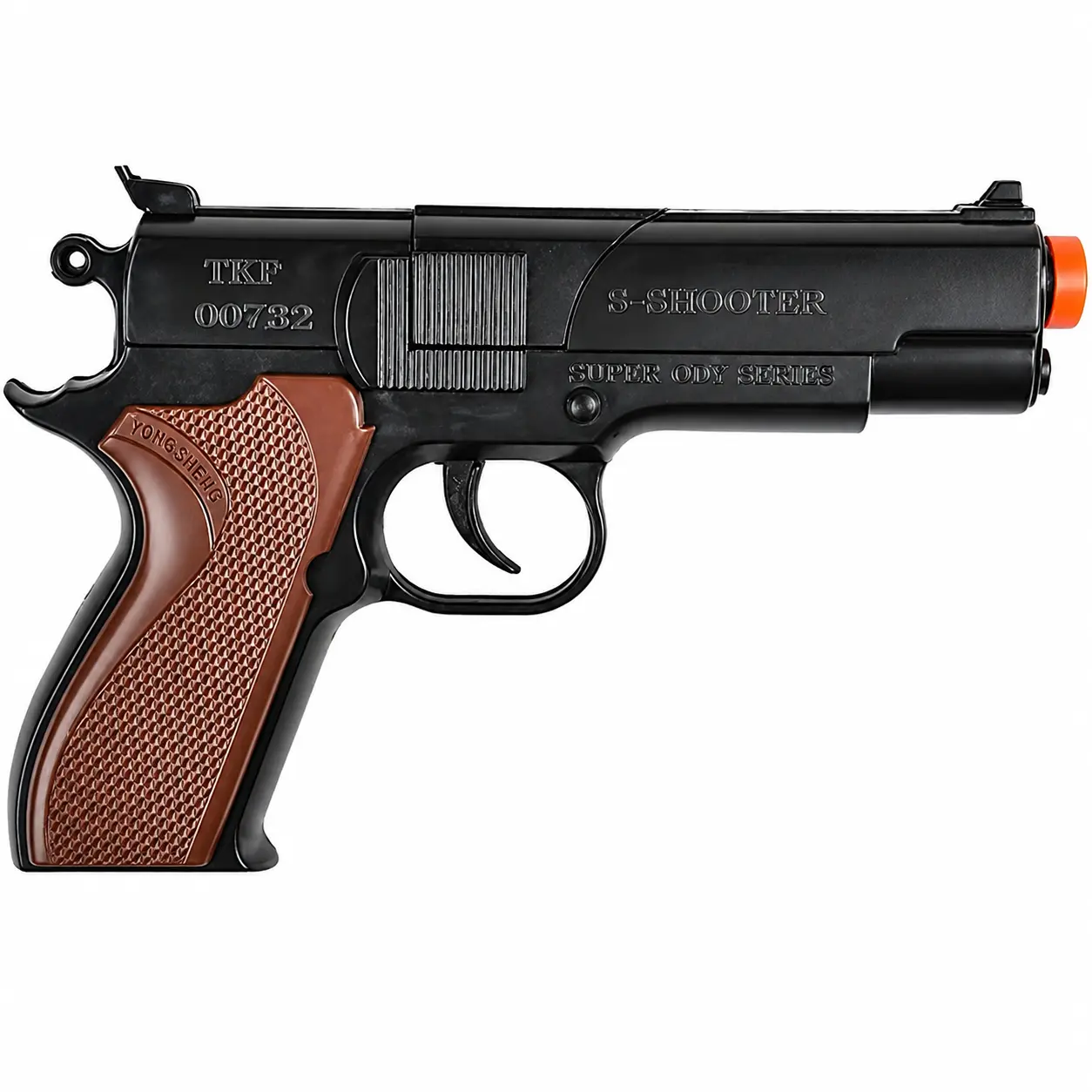 Rhode Island Novelty 6.75-in Cap Pistol - Toy Blaster for Outdoor Play, 1 per Order