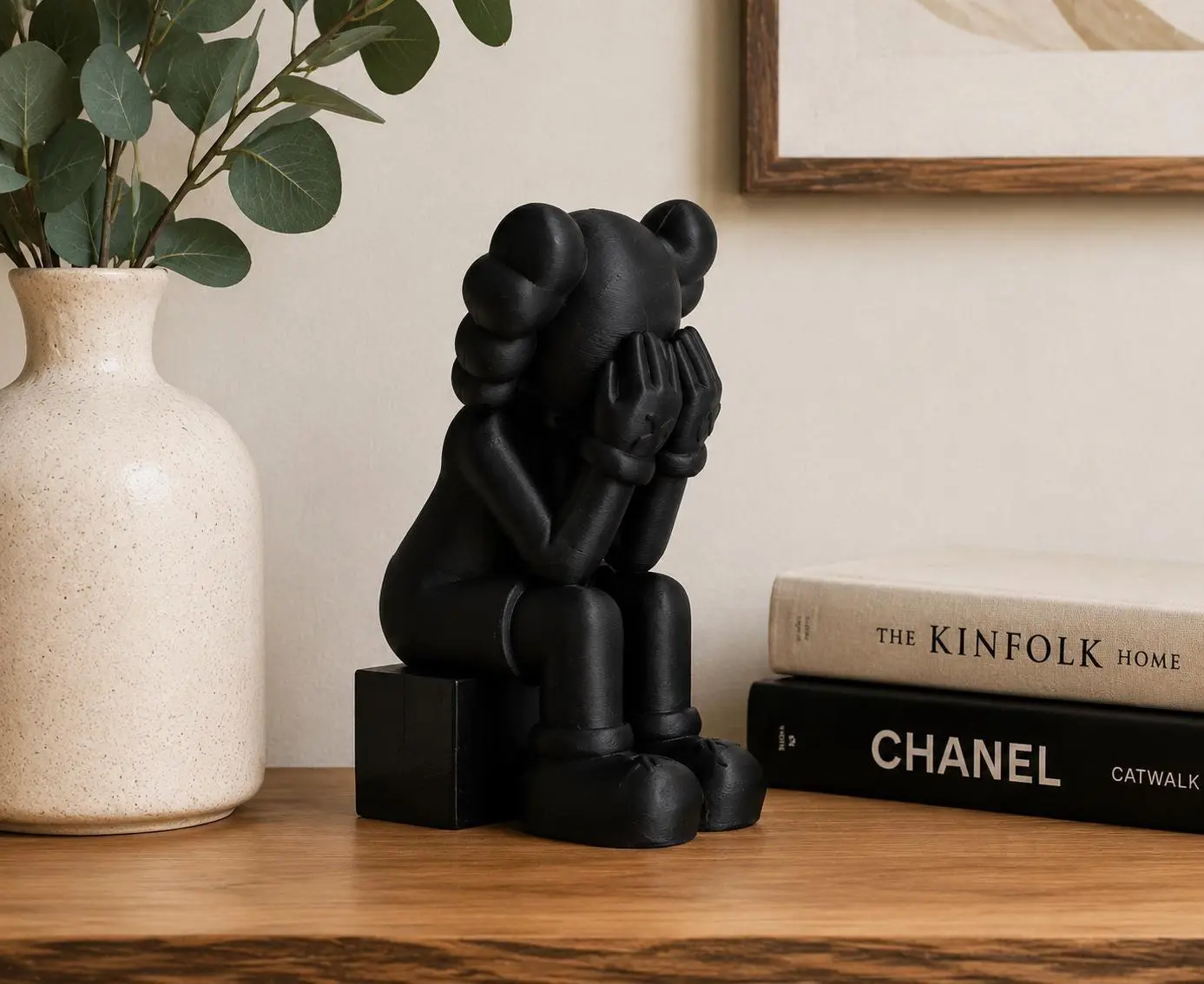 Modern Abstract Seat-inspired Sculpture