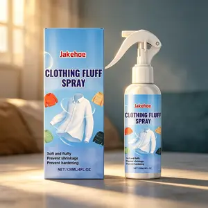 Home Cloth Wrinkle Remover Spray (120ML), Anti-Static Fabric Care, No Ironing, Refreshes Without Stickiness