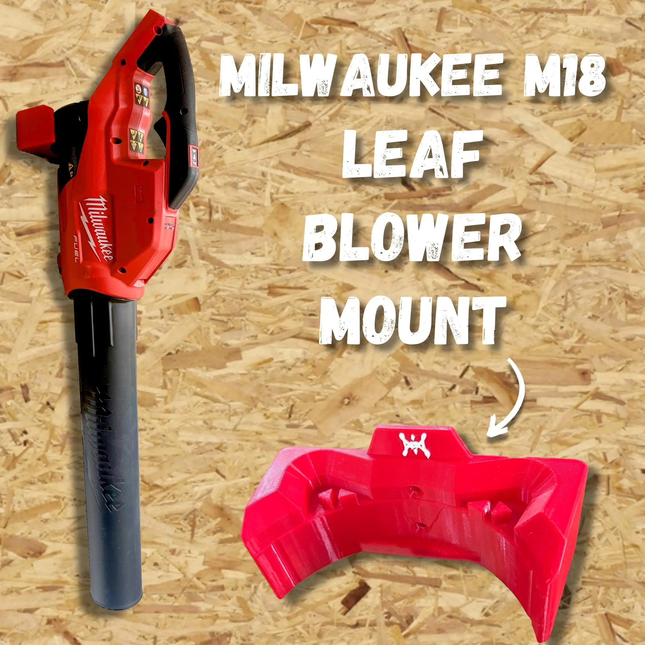 EVERSION M18 Leaf Blower Compatible Wall Mount (2724-20)