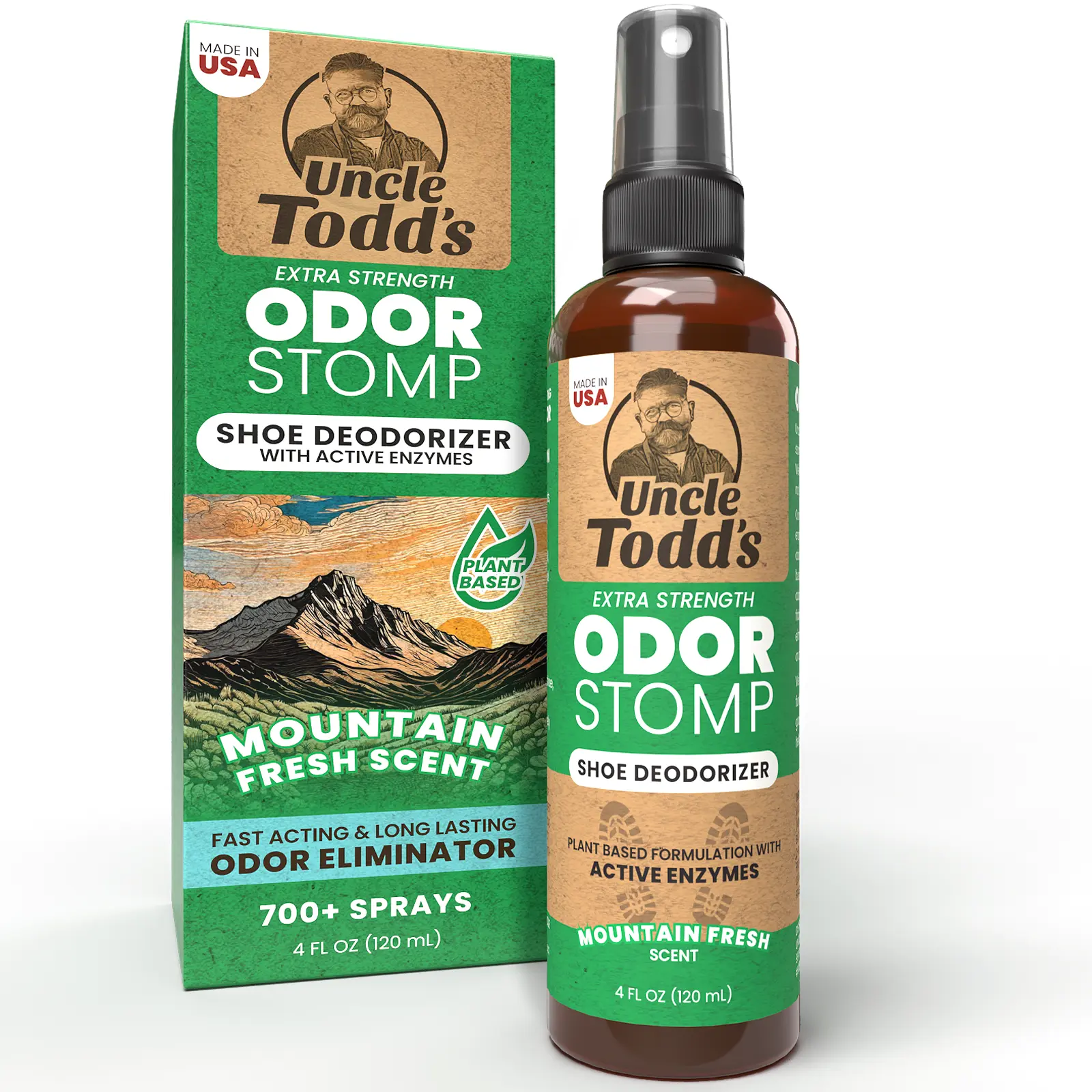 Odor Stomp Shoe Deodorizer - Mountain Fresh