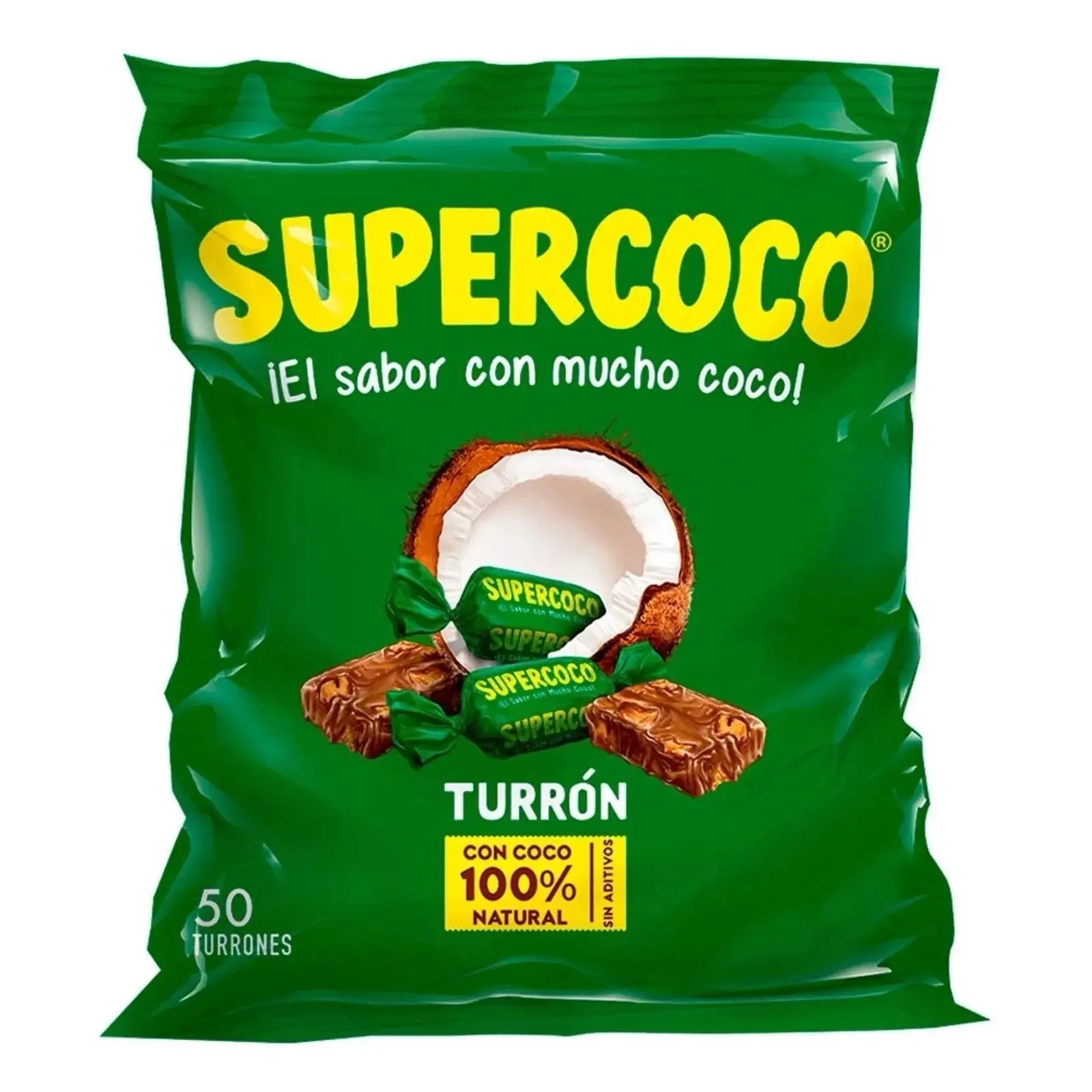 SUPERCOCO TURRON X 50UNDS