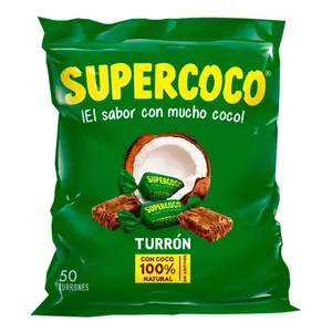 SUPERCOCO TURRON X 50UNDS