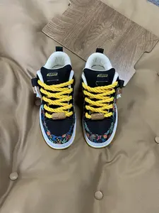 Men's Outdoor Street Trend Canvas Shoes, Anti-Slip Wear-Resistant Rubber Casual Sneakers, Unisex Large Size Embroidered Loafers, Trainer, Sports Shoes