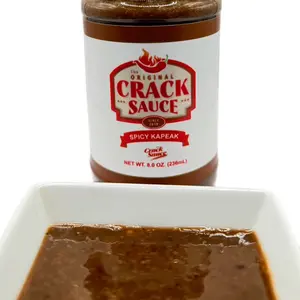 SPICY SHRIMP PASTE "KAPEAK" CRACKSAUCE 8 OZ