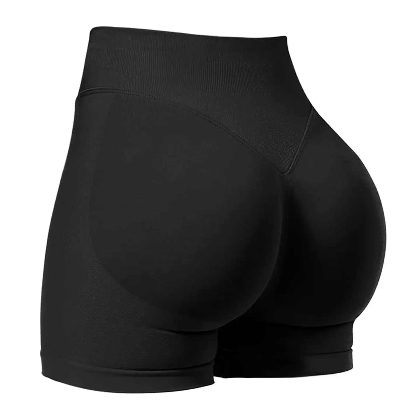 Women's UltraSculpt High-Waisted Scrunch Butt Lifting Tummy Control Shaping 3" Breathable Biker Shorts, Fitness Gym Bottoms, Athletic Stretch Sports Bottoms for Summer Outdoor Wear, Yoga/Running, Biking
