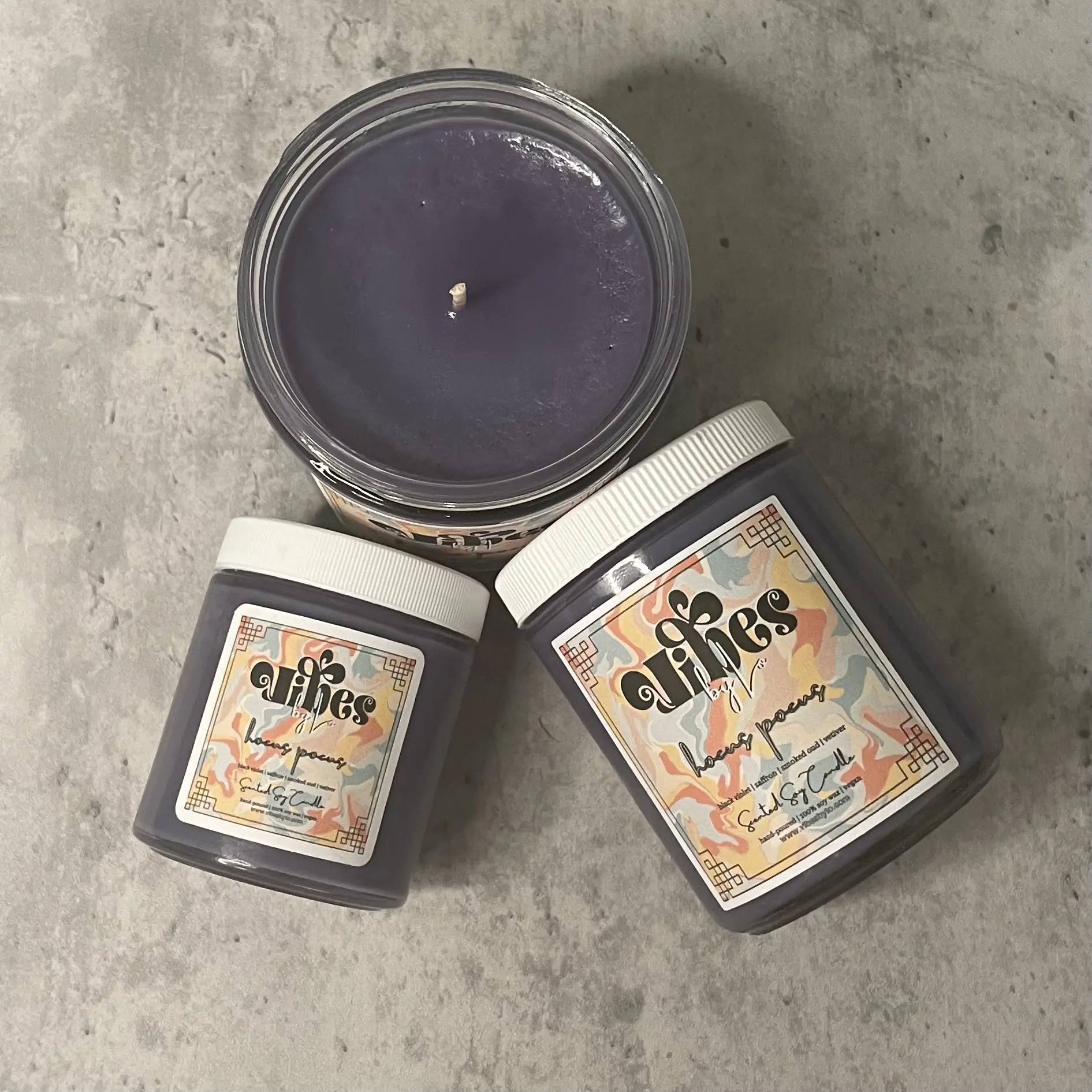 Hocus Pocus | Black Violet, Saffron, Smoked Oud & Vetiver Candle