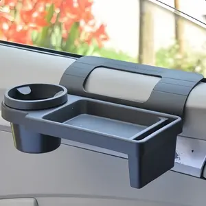 Multifunctional Car Storage Box with Hanging Armrest Storage, Cup Holder, Door Window Hanging Drink Rack, Phone Organizer, Essential Multi-Purpose Car Accessory, Car Console Organizer, Car Organizers