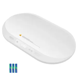 Baby Scale, Digital Infant Scale with Measuring Tape, Multi-Function Toddler Scale for Weight and Height Track - with Hold & Tare Function, 5 Units for Babies, Toddlers, Pets, 88LBS Capacity