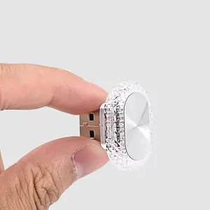 Multi-Color Ambiance Light, Car Interior Decorative Lamp, Led Car Ambient Light, Indoor/outdoor Camping Lighting, Universal USB Night Light for Computer/mobile Phone, Car Led Lights