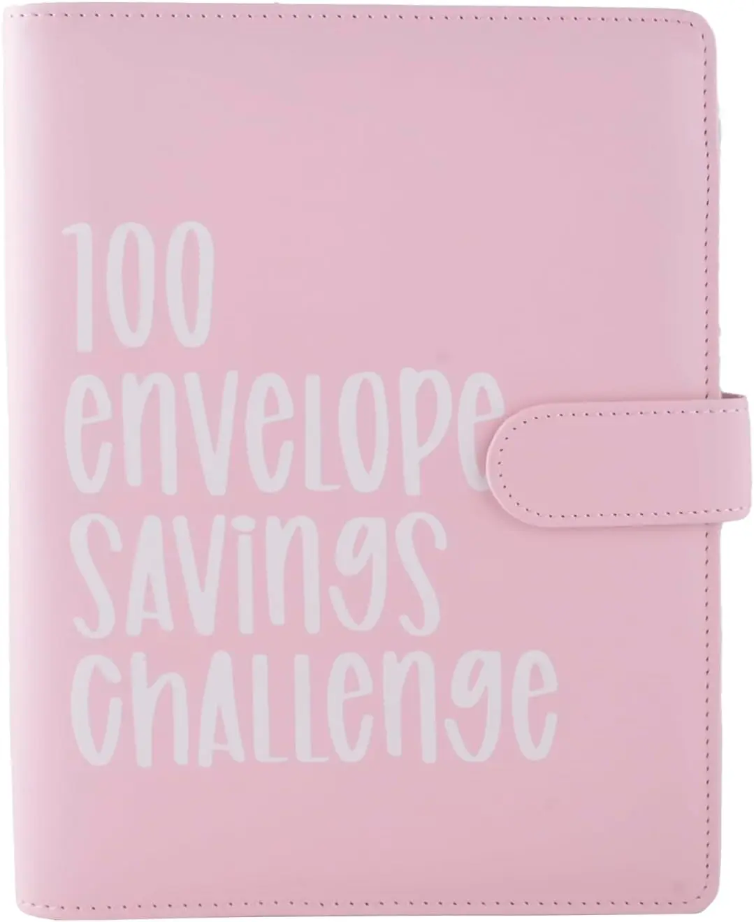 100 Envelope Challenge Binder, Budget Planner with Cash Envelopes, Save $5,050 Easily, Money Saving Binder for Kids & Adults, Great for Kids to Save
