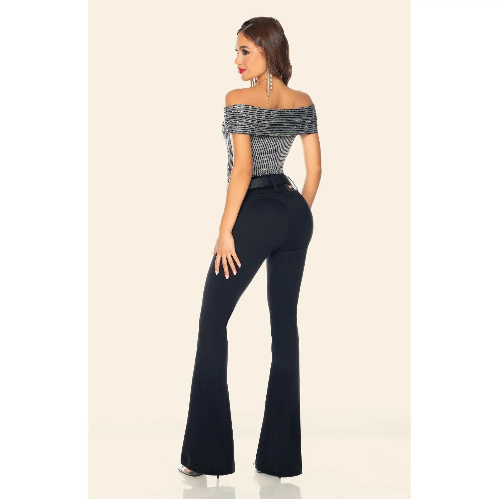 7054 JEANS COLOMBIANO DELUXE BOTA CAMPANA Pants Style