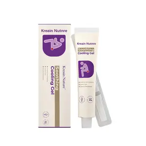 Kreain Nutnre Refreshing Gel Safflower Seed, Baical Skullcap Extract, Carboxymethyl Cellulose, Purple Cornflower, Natural Plant Extracts Helps regain confidence and relaxation Suitable for skin