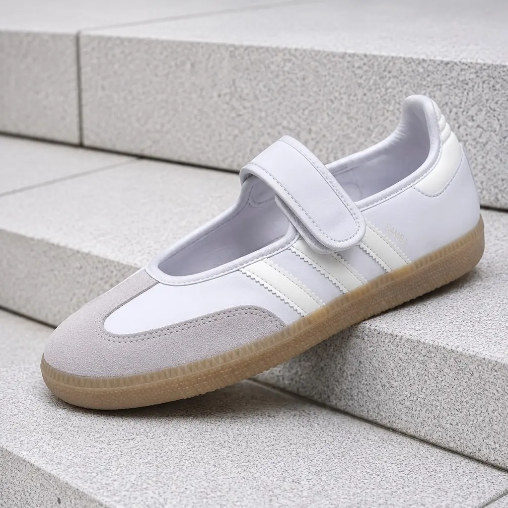 Adidas Originals Samba Jane Frozen Purple Off White Gum KK2476 Women's Fashion Sneaker New