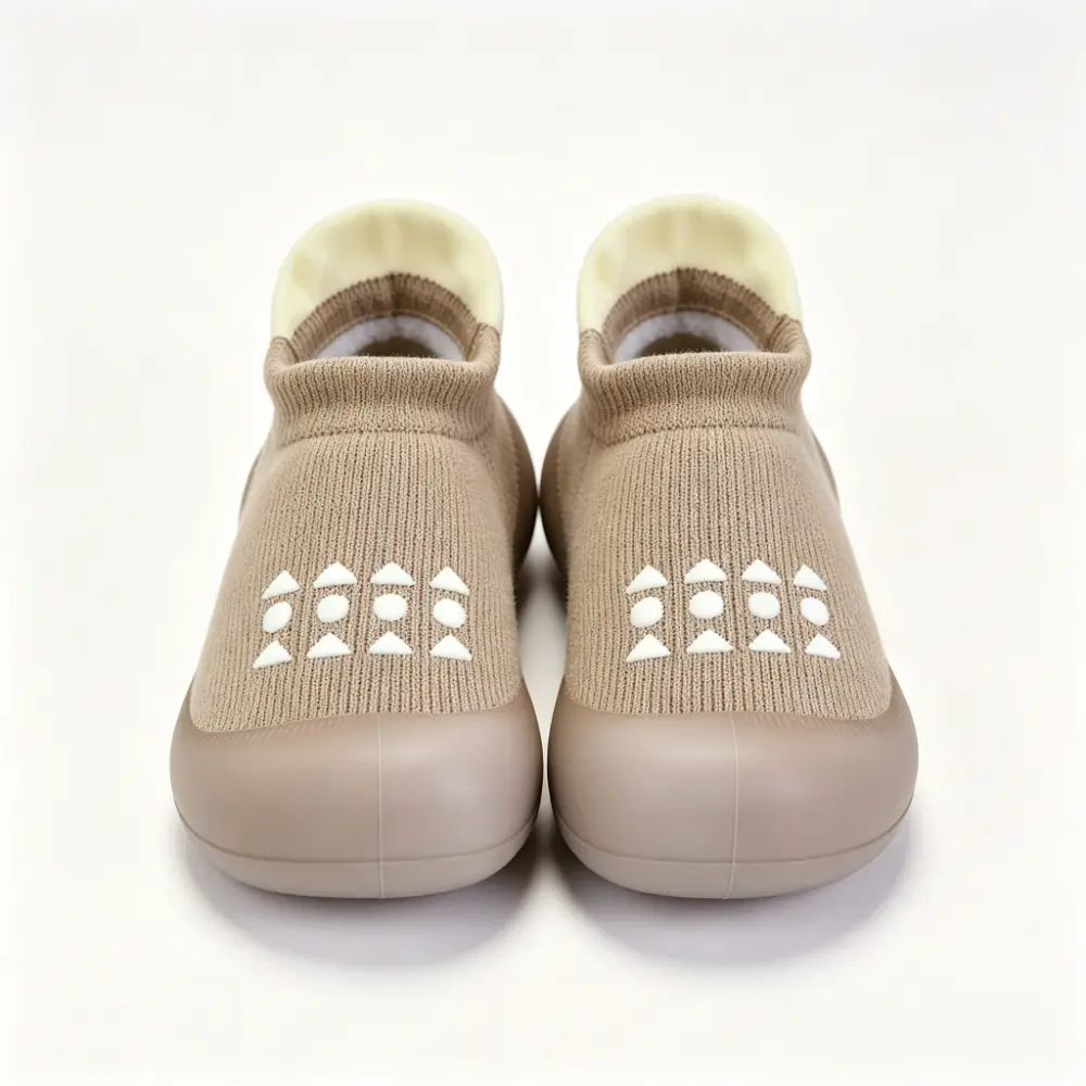 Baby Sock Shoes Toddler Non-Slip Slippers Infant Walking Shoes Soft Rubber Sole Sneakers Boys Girls First Walker Shoes Breathable Anti-Slip Indoor Outdoor#backtoschool