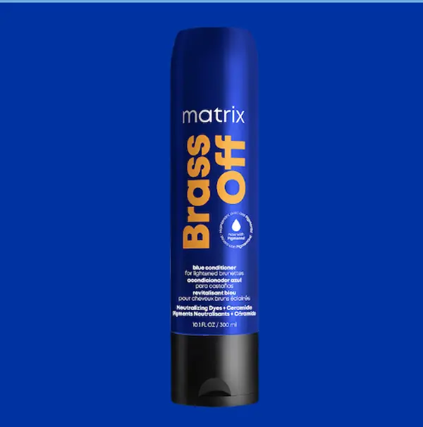 Brass Off Blue Conditioner for lightened brunetts Daily Care Shampoo Gentle Haircare