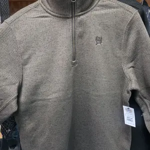 Cinch 1/4 Zip brown