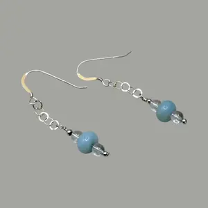 #102c-Amazonite, Quartz, SS