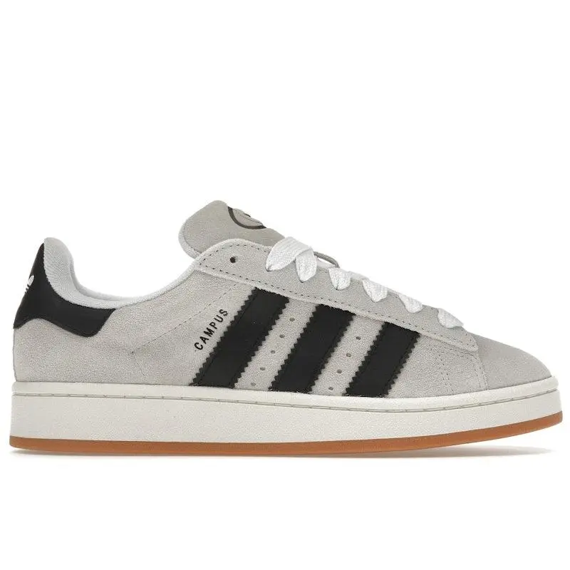 adidas Women's Campus 00s Crystal White Core Black, from StockX
