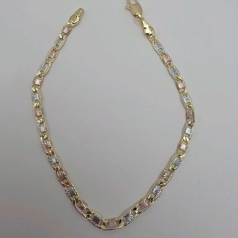 NEW STYLE Bracelet 3-colors beautiful  8"inches 3MM new style fancy piece