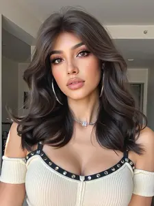 Wig for Women, Short Curly Bob with Bangs, Natural Look, Stylist Friendly Wig, Perfect for Music Festivals & All Seasons, Natural Looking Wig